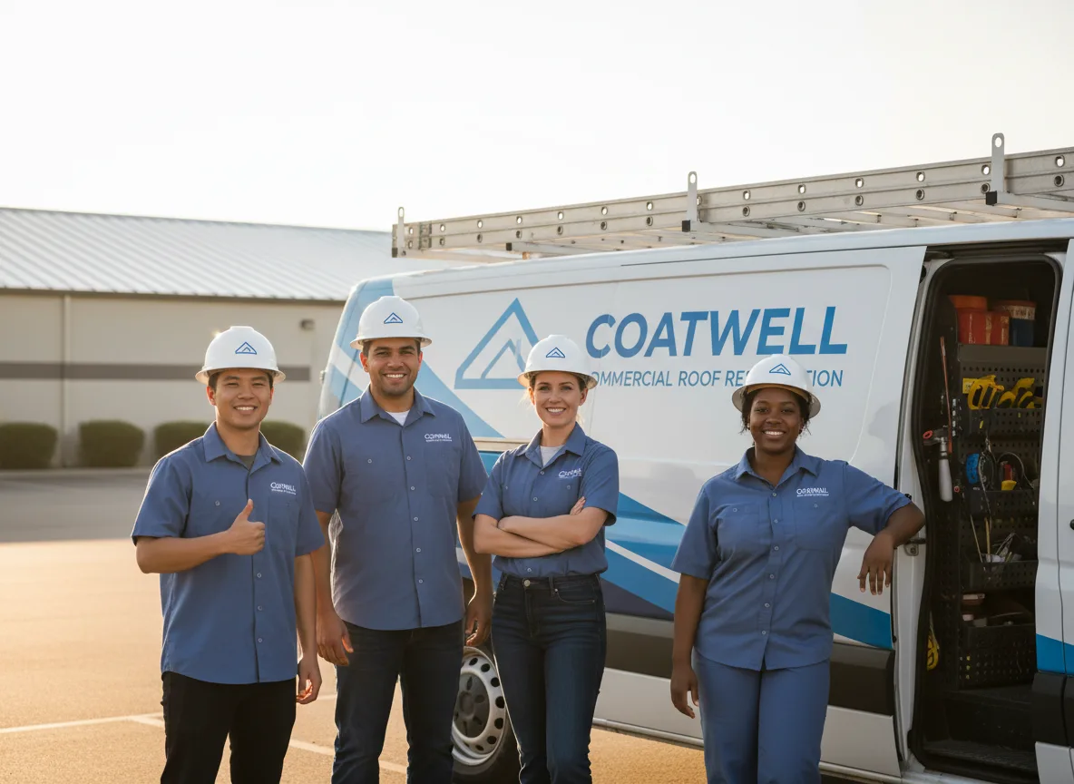 Commercial roof coating company in Comanche, TX